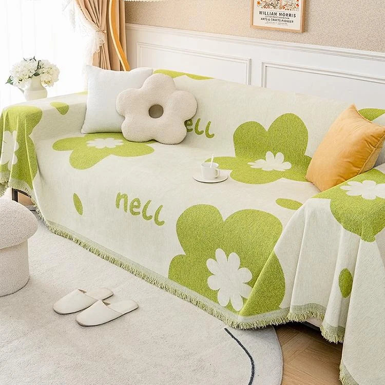 Cloud-Soft Plush One-Piece Couch Cover – gsft-9137 - gsft-9137-a5-GN