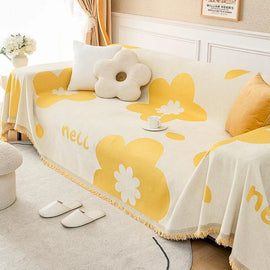 Cloud-Soft Plush One-Piece Couch Cover – gsft-9137 - gsft-9137-a5-YE