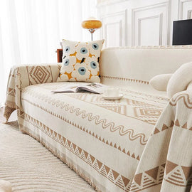 Cloud-Soft Plush One-Piece Couch Cover – gsft-9137 - gsft-9137-a6-YE
