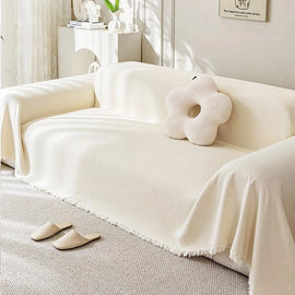 Cloud-Soft Plush One-Piece Couch Cover – gsft-9137 main image