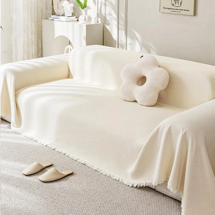 Cloud-Soft Plush One-Piece Couch Cover – gsft-9137 main image