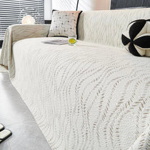 Cooling Textured Ice Silk One-Piece Couch Cover – gsft-9140 - gsft-9140-a3-LBN