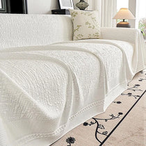 Cooling Textured Ice Silk One-Piece Couch Cover – gsft-9140 main image