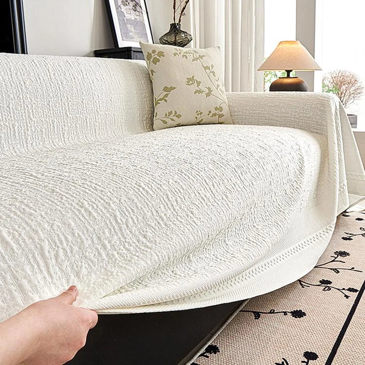 Cooling Textured Ice Silk One-Piece Couch Cover – gsft-9140 detail 6