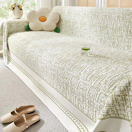 Cooling Textured Ice Silk One-Piece Couch Cover – gsft-9140 detail 11
