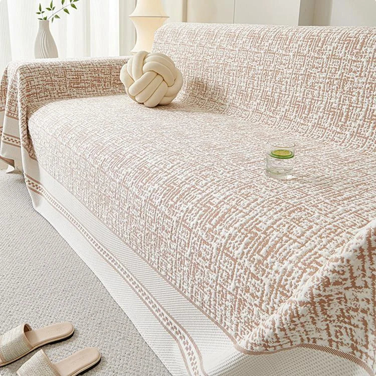 Cooling Textured Ice Silk One-Piece Couch Cover – gsft-9140 detail 13