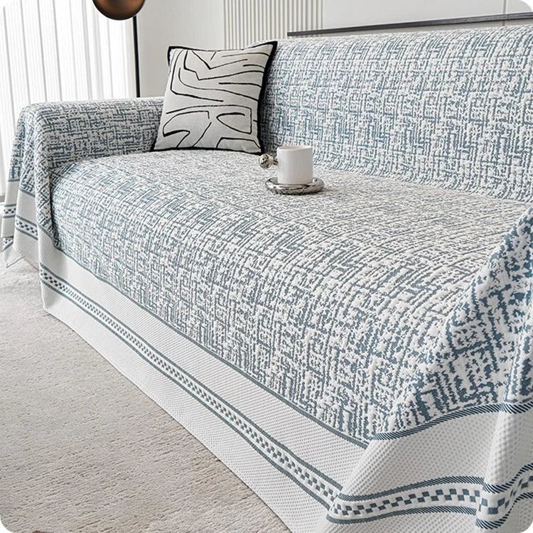 Cooling Textured Ice Silk One-Piece Couch Cover – gsft-9140 detail 15