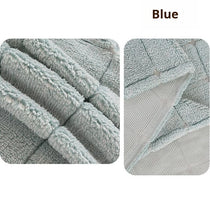 Cozy Plaid Fleece One-Piece Couch Cover – gsft-9141 detail 16