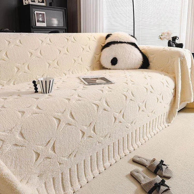 Embossed Botanical One-Piece Couch Cover – gsft-9142 main image