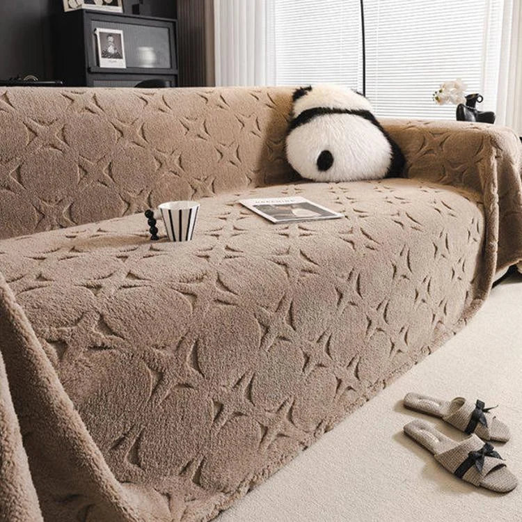 Embossed Botanical One-Piece Couch Cover – gsft-9142 detail 12