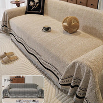 Vintage Botanical Chenille One-Piece Couch Cover – gsft-9144 - gsft-9144-a2-LBN