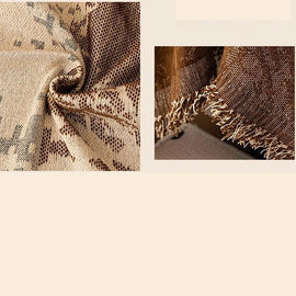 Vintage Botanical Chenille One-Piece Couch Cover – gsft-9144 detail 15