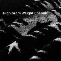 Boho Geometric Chenille One-Piece Couch Cover – gsft-9146 detail 2