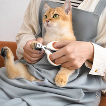 Cat Grooming Restraint Apron for Nail Trimming