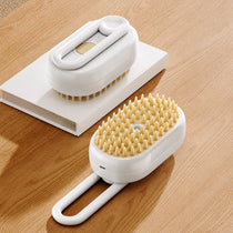 Rechargeable Spray Grooming Brush for Cats and Dogs