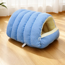 Semi-Enclosed Cat & Dog Bed with EPE Foam