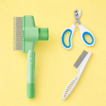 Cat & Dog Grooming Tool Sets with Deshedding Tools