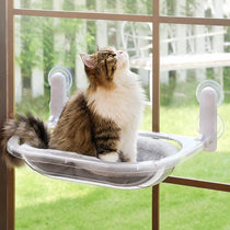 Transparent Foldable Cat Window Bed