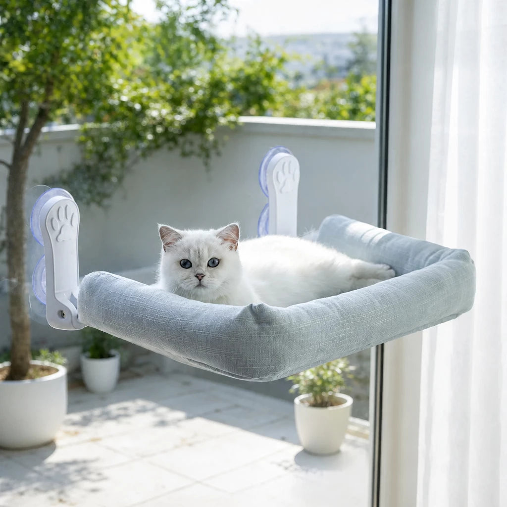 Cat Window Hammock Bed with Suction Cups