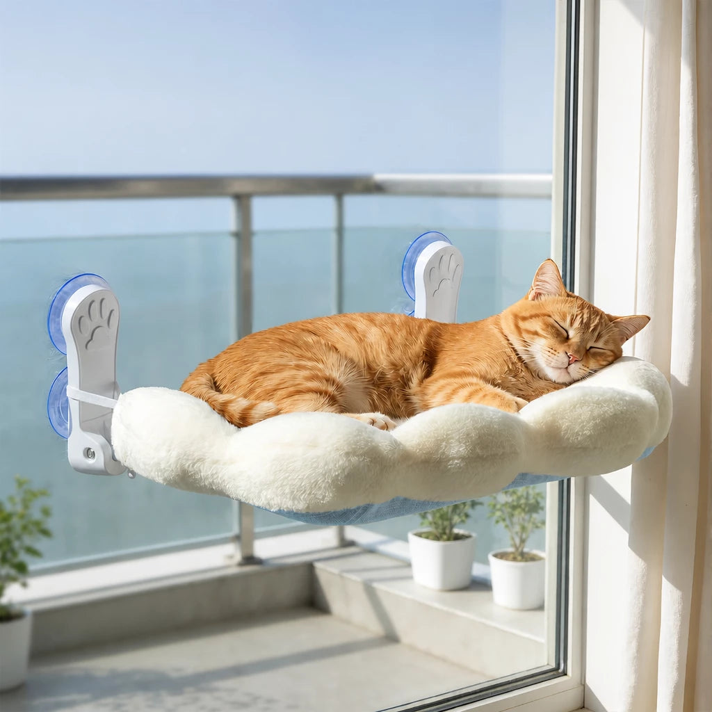 Cat Window Hammock Bed with Suction Cups