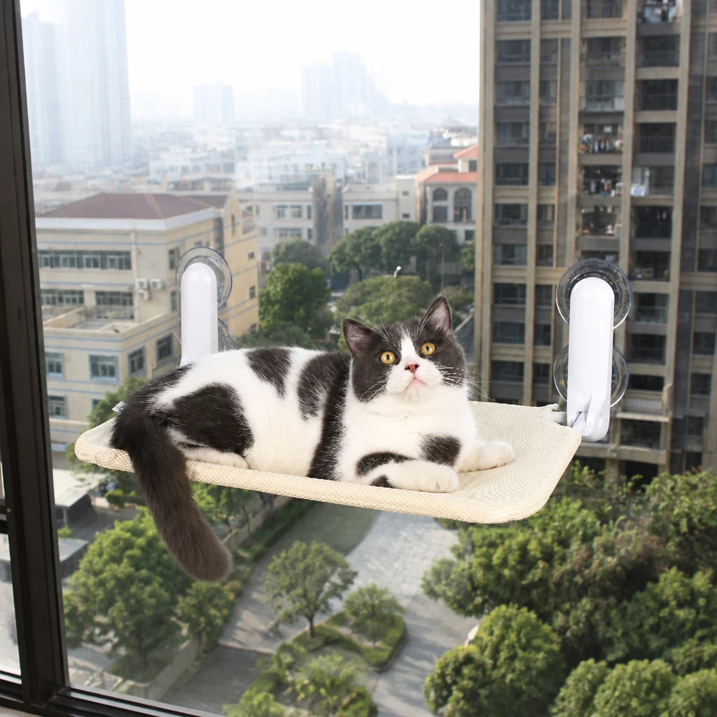 Cat Window Hammock with Suction Cups