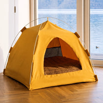 Washable Tent-Style Pet Bed for Cats and Small Dogs