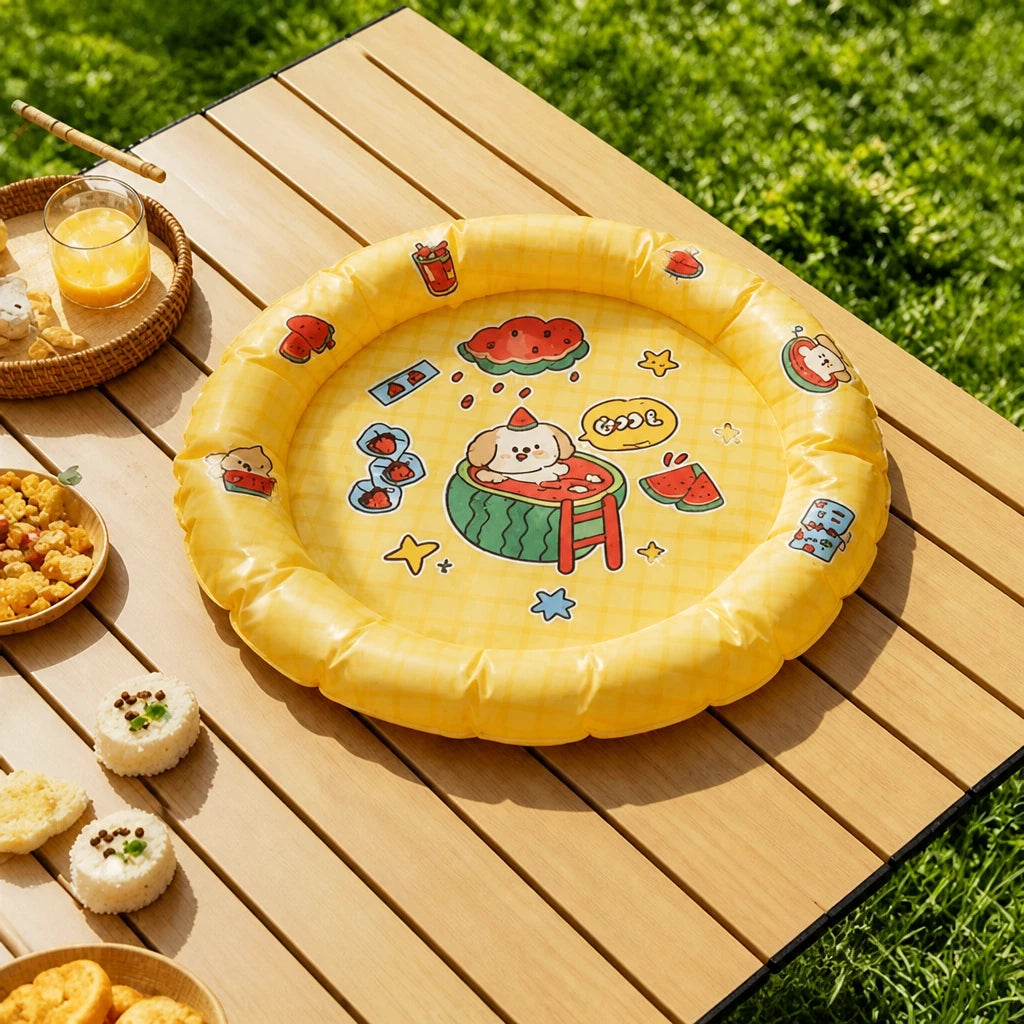 Round Pet Bed for Cats and Dogs