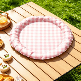 Round Pet Bed for Cats and Dogs