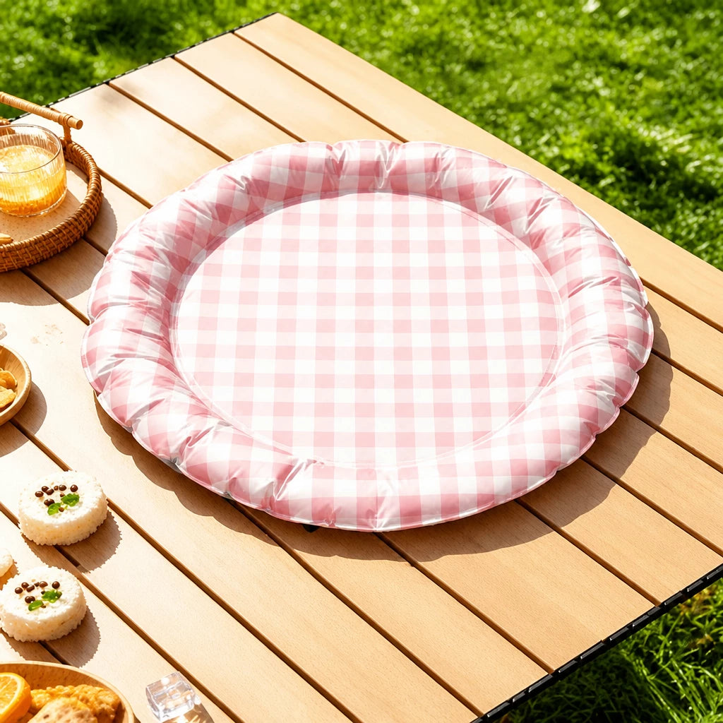 Round Pet Bed for Cats and Dogs