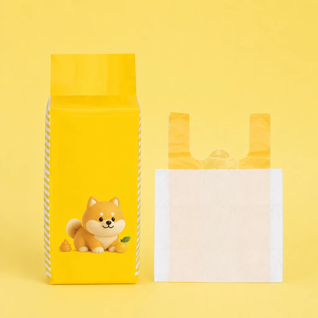 Thickened Double-Layer Dog Waste Bags for Walks