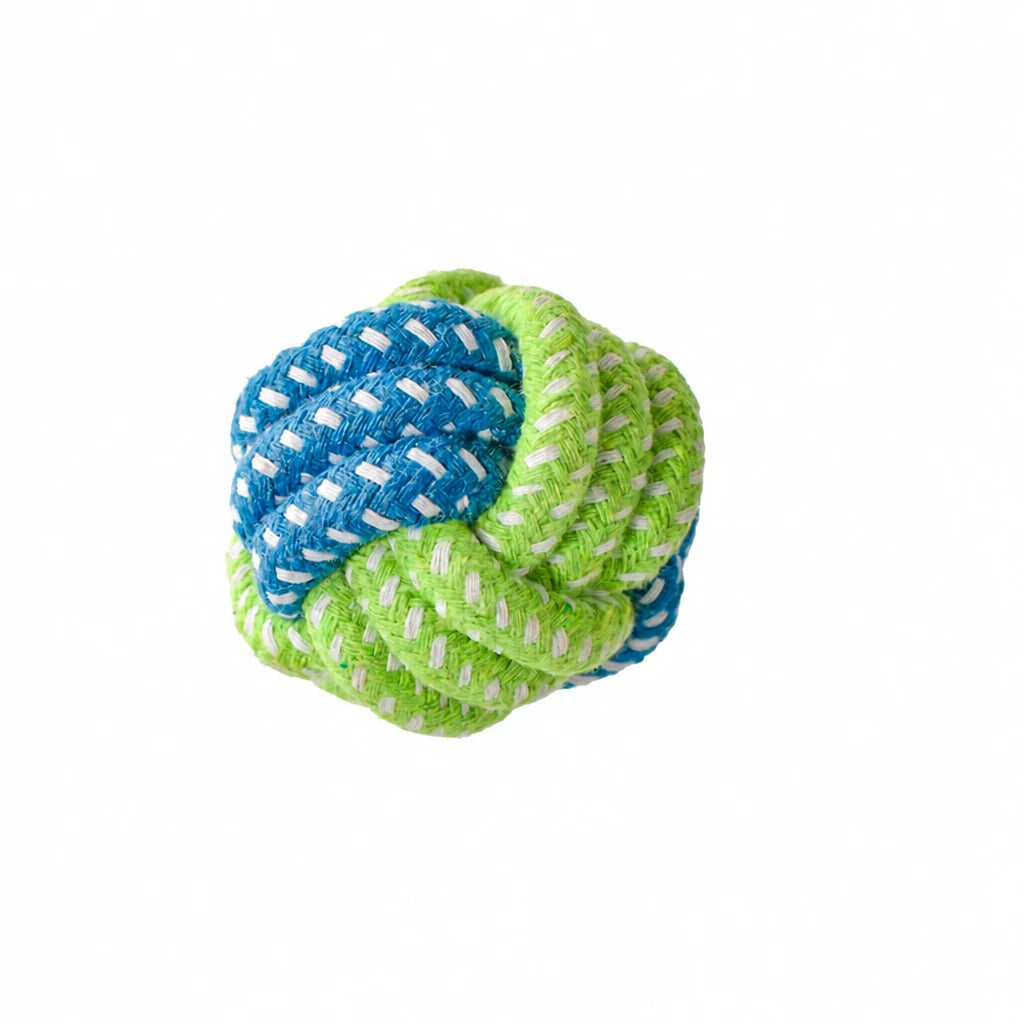 Rope Dog Tug Toy with Treat-Dispensing Ball for Medium and Large Dogs