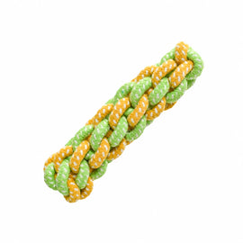 Rope Dog Tug Toy with Treat-Dispensing Ball for Medium and Large Dogs