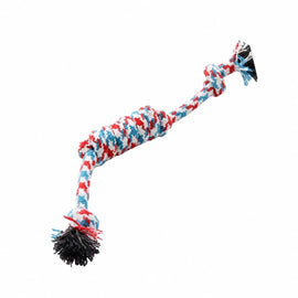 Rope Dog Tug Toy with Treat-Dispensing Ball for Medium and Large Dogs
