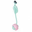 Cotton-Linen Knotted Rope Dog Toy for Small Dogs