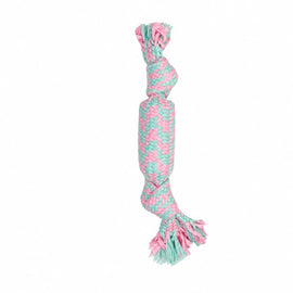 Cotton-Linen Knotted Rope Dog Toy for Small Dogs