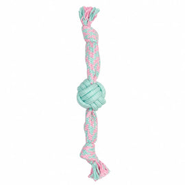 Cotton-Linen Knotted Rope Dog Toy for Small Dogs