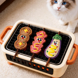 Loofah Cat Toy with Catnip