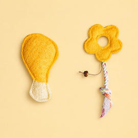 Loofah Cat Toy with Catnip
