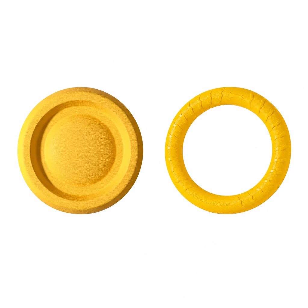Dog Flying Disc and Tug Toy for Medium and Large Dogs