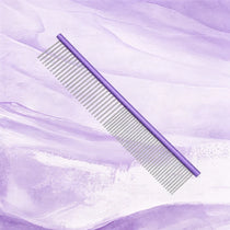 Stainless Steel Deshedding Pin Brush for Dogs and Cats