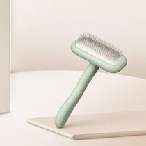 Stainless Steel Deshedding Pin Brush for Dogs and Cats