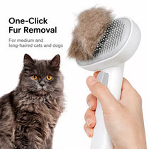 2-in-1 Cat & Dog Deshedding & Detangling Comb