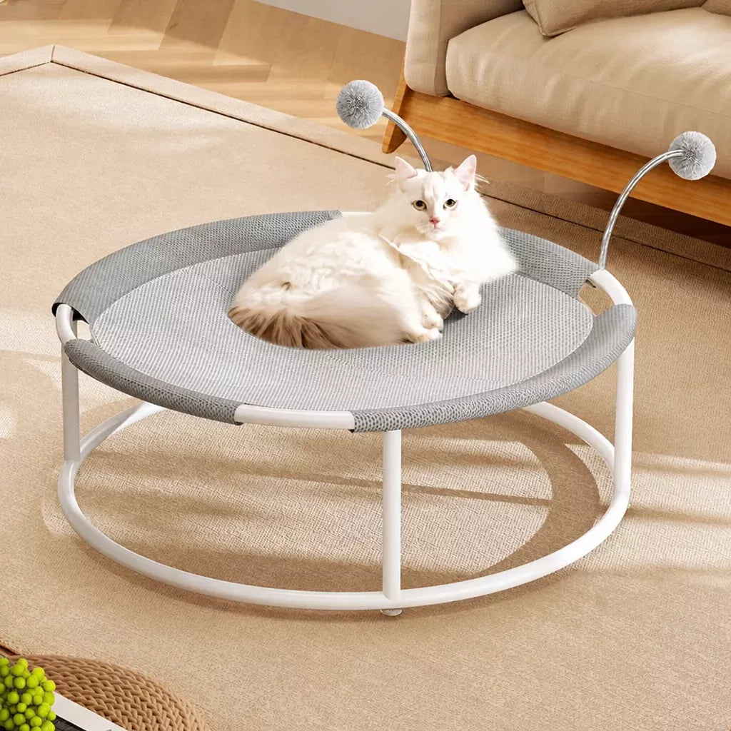 Cat Bed with Climbing Tower and Hammock