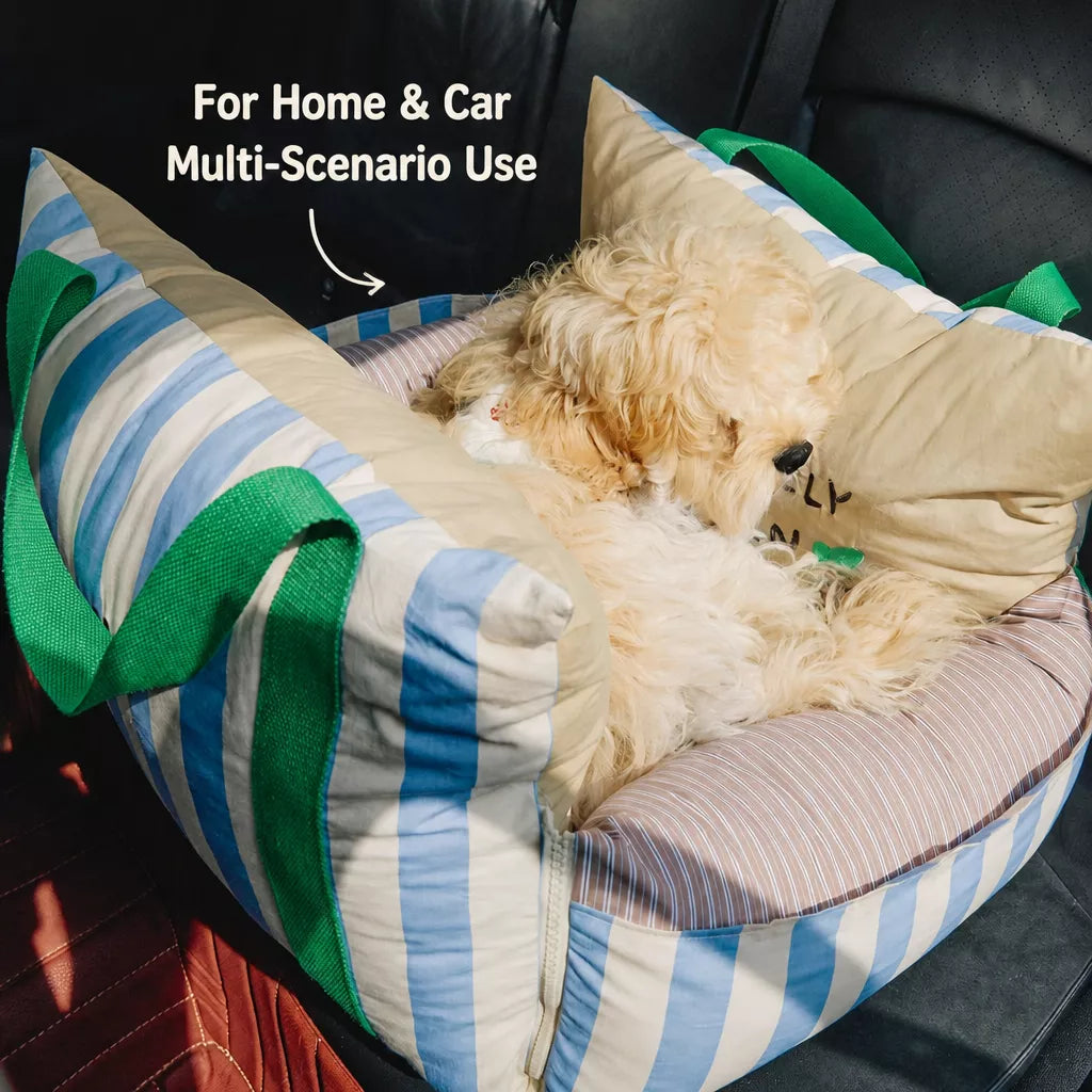 Removable Washable Car Pet Bed