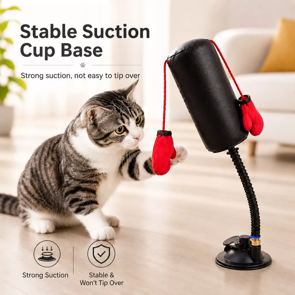 Interactive Rebound Boxing Toy for Cats & Dogs