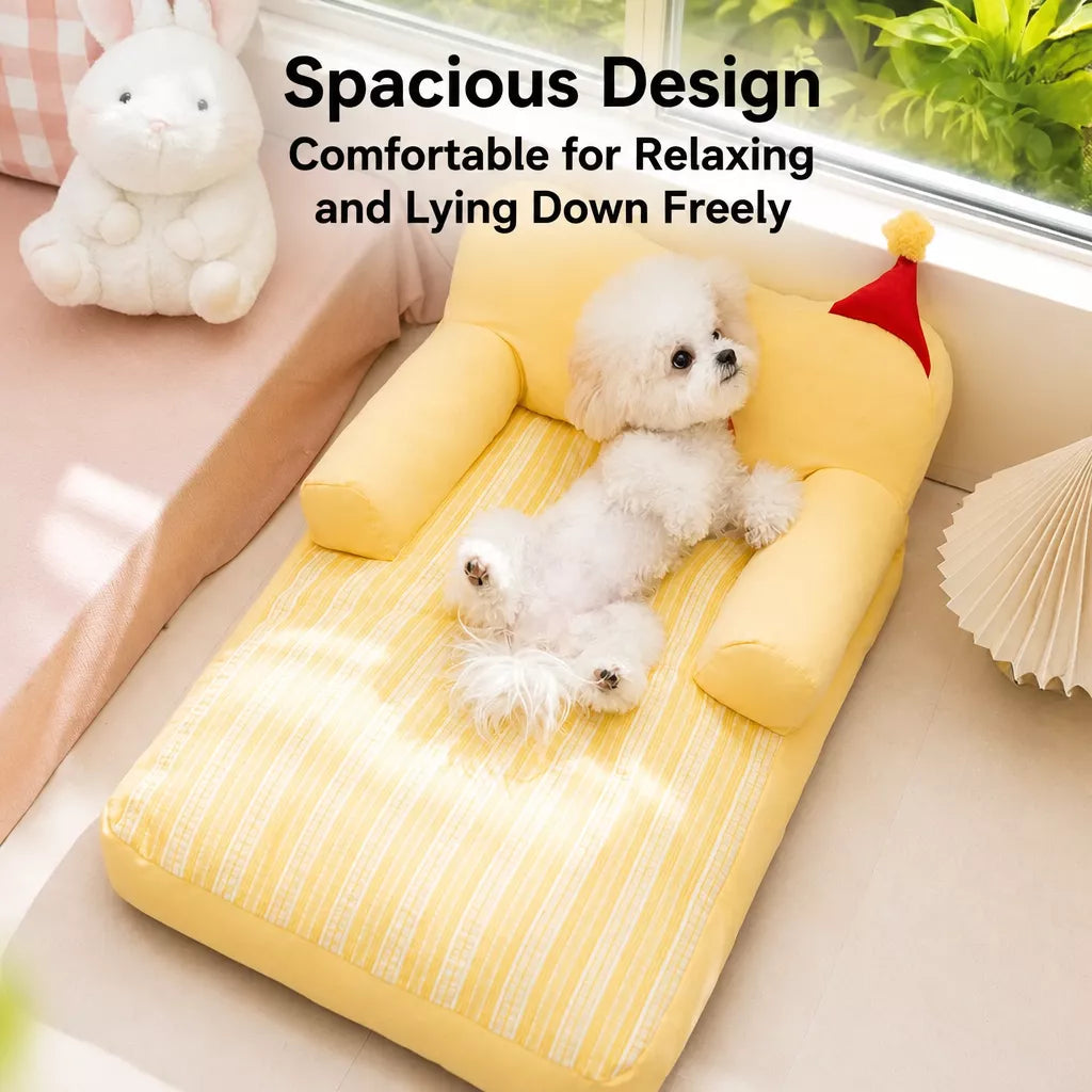 Washable Pet Sofa Bed for Dogs and Cats