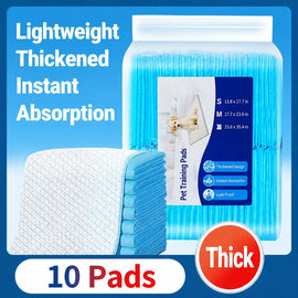 Thick Absorbent Pet Potty Training Pads for Dogs, Cats & Rabbits