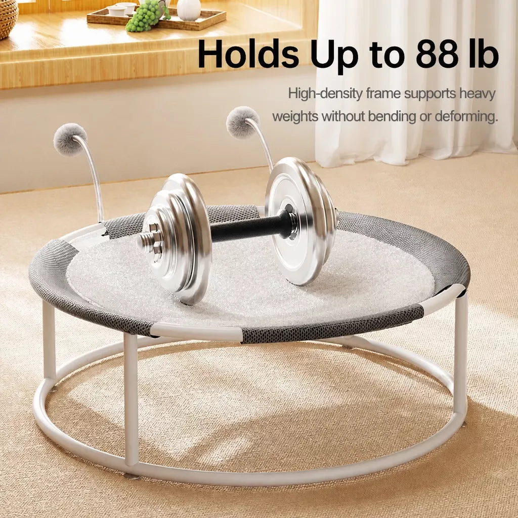 Cat Bed with Climbing Tower and Hammock