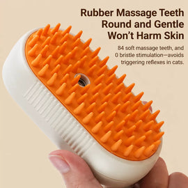 Rechargeable Spray Grooming Brush for Cats and Dogs