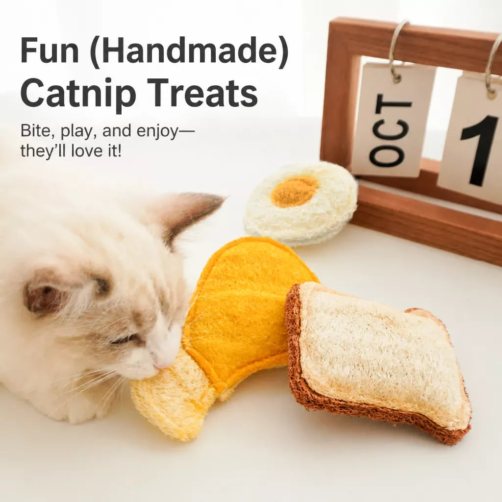 Loofah Cat Toy with Catnip Secondary image